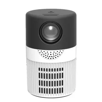 Yinzam Mini T400 светодиодный ЖК-проектор с поддержкой 480X360P 1080p портативный карманный ЖК-проектор для проекторов домашнего кинотеатра
