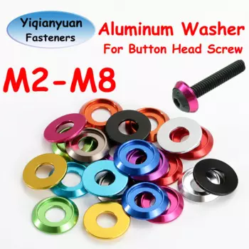 Шайбы Yiqianyuan алюминиевые M2-M8