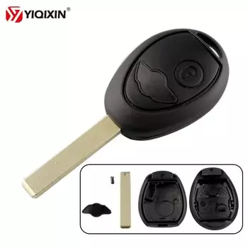 YIQIXIN 2-кнопочный чехол для ключа с дистанционным управлением для BMW Mini Cooper S R50 R53