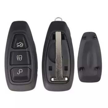 YIQIXIN 433 МГц 3 кнопки дистанционного ключа автомобиля для Ford Mondeo Kuga Fiesta Focus B C-Max 2011 2012 2015 KR55WK48801 Keyless Go ID83