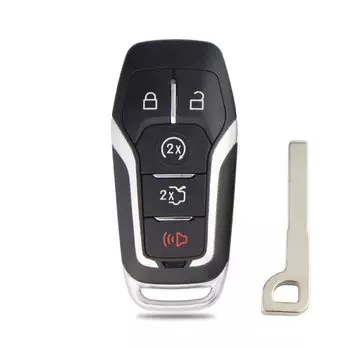 YIQIXIN 5-кнопочный удаленный складной корпус ключа автомобиля для Ford Edge Explorer Kuga Kuka Mustang Fusion Mondeo 2015 2016 2017 HU101 Blade