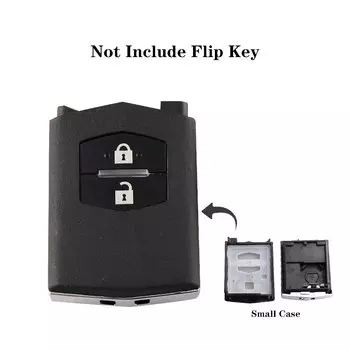 YIQIXIN чехол для ключа с дистанционным управлением для Mazda 3 5 6 серии M6 RX8 MX5 Автомобильный ключ 2/3/4 кнопок
