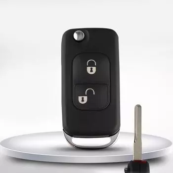 YIQIXIN для Benz флип-брелок дистанционный Автомобильный ключ оболочка для Mercedes W168 W124 W202 W203 B200 A160 E113 A C E ML C CL S SL SLK чехол