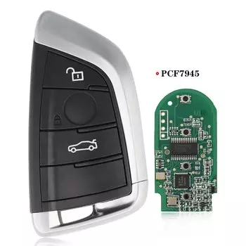 YIQIXIN для BMW X1 X3 X5 X6 X7 F30 F20 F10 CAS4 CAS4 + FEM F 1 3 5 7 серии 2011-2017 дистанционный Автомобильный ключ 315/433/868 МГц ID49 PCF7945