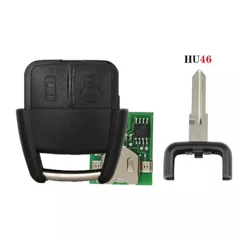 YIQIXIN OP4 ключ для Opel Astra Omega Vauxhall Zafira удаленный автомобильный ключ для Chevrolet Vectra Agila Viva без чипа ID40 434 МГц 93286048