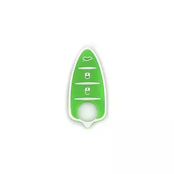 YIQIXIN силиконовый резиновый коврик для автомобильного ключа для Alfa Romeo Giulietta 159 GTO GTA Mito Brera 3-кнопочный ремонтный резиновый коврик для ключей