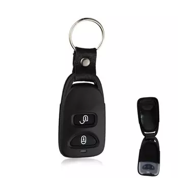 YIQIXIN Сменный автомобильный дистанционный брелок с 2 кнопками для Hyundai Santa Fe 2005-2009 Tucson Santa 2005-20011, автоматический корпус, брелок