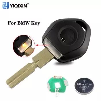 YIQIXIN Сменный Чехол для автомобильного ключа дистанционный чехол светодиодный светильник кой для BMW 3 5 6 серии X3 X5 Z4 Z8 E36 E34 E38 E39 чехол для транспондера