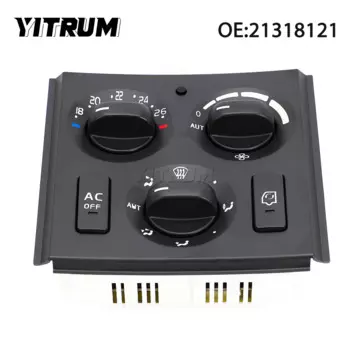 ЮТРИМ 21318121 Блок управления подогревом кондиционера грузовика, комбинированный переключатель для грузовика Volvo FH12 FH13 с датчиком температуры