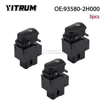 YITRUM 93580-2H000 93570-2H110 93570-2H1109P кнопка включения электрического стеклоподъемника для Hyundai Elantra HD 2007 2008 2009 2010