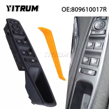 YITRUM передний левый главный переключатель управления стеклоподъемником для Renault Scenic Grand Scenic Megane Laguna 3 Fluence 809610017 Р