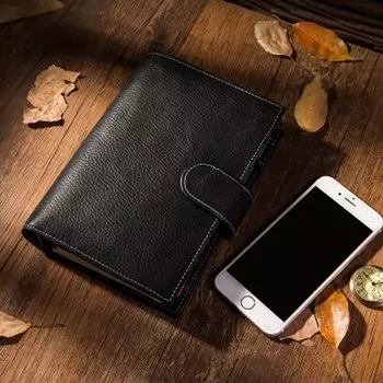 Yiwi ежедневник A6/A7 из натуральной кожи