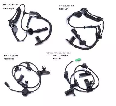 YL8Z-2C190-AC YL8Z-2C204-AB YL8Z-2C205-AA Датчик скорости колеса ABS для Ford Escape Mercury Mariner Mazda Tribute 2,0 2,3 3,0 л