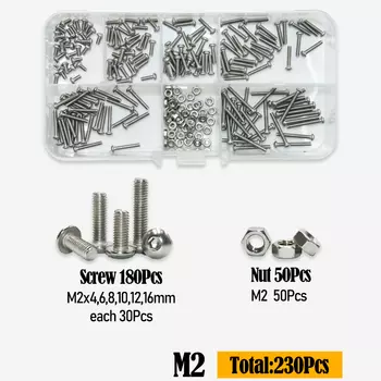 YMAX Комплект латунных гаек и винтов для 3D принтеров