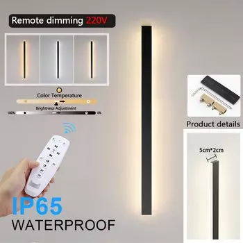 YNL Уличный светодиодный настенный светильник с пультом управления 60-200 см