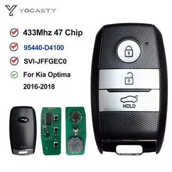 Yocпластика 95440-D4100, без ключа, 433 МГц, чип NCF2951X ID47 для Kia Optima 2016 2017