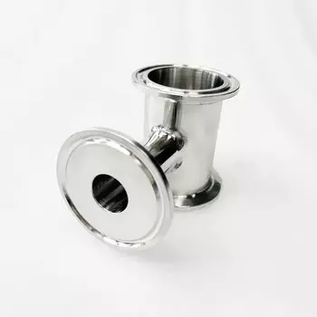 YOHOYAMA Тройной фитинг для труб из нержавеющей стали 1,5 дюйма x 3/4 дюйма