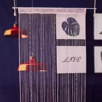 YOMDID струнная занавеска из полиэстера 1x2 м