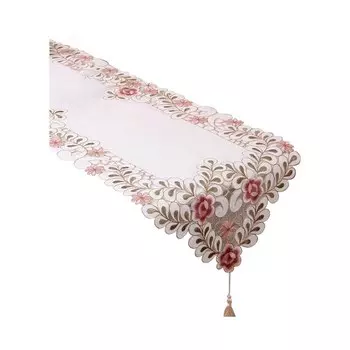 YOMDID вышитая скатерть-дорожка из полиэстера/хлопка