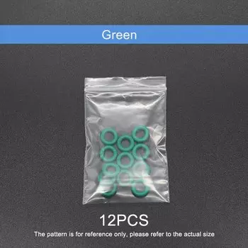 YONGXU Уплотнительные кольца FKM для топливных форсунок 12 шт.