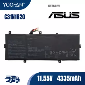 YOOFAN C31N1620 Аккумулятор для ноутбука ASUS ZenBook UX430 UX430UA UX430UN UX430UQ UX430UQ-GV015T PRO PU404 PU404UF 11,55 В 50 Втч
