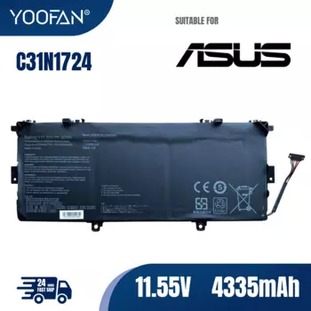 YOOFAN C31N1724 Аккумулятор для ASUS ZenBook 13 UX331F UX331UAL U3100FAL UX331FAL UX331FAL-EG017R EG028T Series 0B200-02760400
