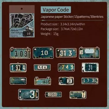 Yoofun наклейки Steam Punk