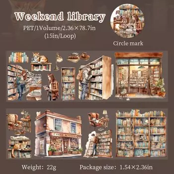 Yoofun угловая лента для скрапбукинга 6x200 см