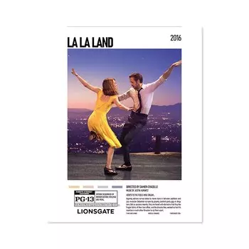 Yoolife Ла Ла Земля постер на холсте