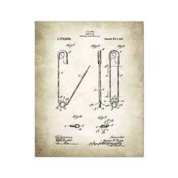 Yoolife Ретро Постер Швейная Машина