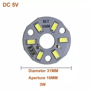 YOUCENT светодиодная плата светильник USB 1-12Вт белый теплый свет