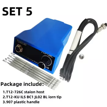 YOULORT T12-726C Портативная паяльная станция для аккумуляторов Makita