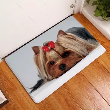 YOUNMLEY Замшевый антискользящий коврик для двери