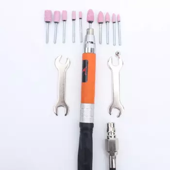 YOUSAILING 3 мм и 2,38 мм пневматическая микрошлифовальная машина 65000 об/мин ручка воздушная мини шлифовальная машина