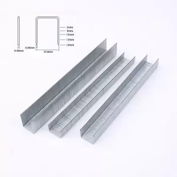 YOUSAILING MT8016 8016B Скобы 10000 шт. 21GA скобы длина 6 мм 8 мм 10 мм 12 мм 14 мм 16 мм