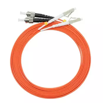 YOUYSI 10 шт. 1000 Мбит/с многомодовый оптоволоконный джемпер, искусственное волокно, патч-корд LC/LC-ST/UPC мм дуплексный OM2 1 м 2 м 3 м 5 м 10 м