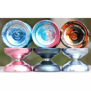 Yoyo Airflow4 YOYO Профессиональное волшебное йо-йо Металлическое йо-йо с 10 шарикоподшипниками из сплава алюминия Высокоскоростной профессиональный алюминиевый сплав