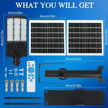 YQCHEZI Солнечный светильник 8000Вт