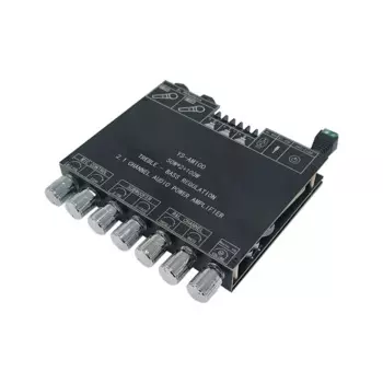 YS-AM100 KTV, высокомощный Bluetooth-усилитель, для платы микрофон Sound, все-в-одном, 2,1 каналов, TPA3116D2, Плата усилителя