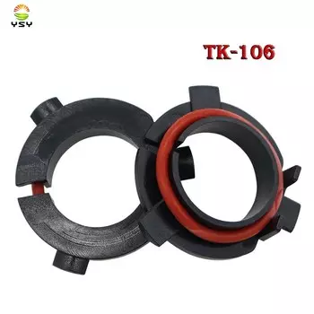 YSY 2X H7 светодиодный держатель лампы для автомобильных фар, адаптер, разъем TK-106 для Hyundai Nissan Kia Volkswagen Mitsubishi