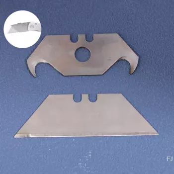 [YU]30Pcs Trapezoidal Blade Multi Functional Stainless Steel Blade Replacement DIY Art Craft Cutter Tool Blade Hand Tools