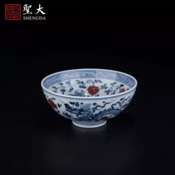 Yuanxu печи Дракон шаблон мастер чашка Цзиндэчжэнь Чистая ручная роспись высококачественный фарфор кунг-фу чайная чашка