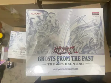 Yugioh KONAMI Дуэль Монстры TCG Привидение Из набора 2-й изучающий английский GFTP2 коллекция герметичная полная коробка усилителя