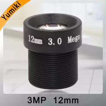 Yumiki 3MP-12mm черный объектив для камеры видеонаблюдения