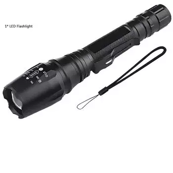 YUNMAI LED Фонарик Алюминий 8000 Люмен