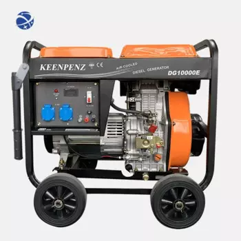 # YUNYI однофазный 3-фазный дизельный генератор 220 в 230 В с воздушным охлаждением открытого каркаса типа кВт