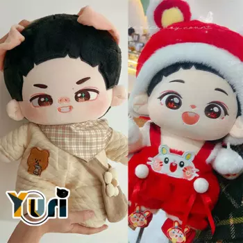 Yuri MDZS BX Wang Yibo Xiao Zhan Idol Star 40 см плюшевые куклы игрушки одежда костюм милый Косплей Аниме подарок C GG