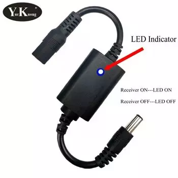 Светодиодсветильник лента миниатюрный удаленный переключатель 3 А 3,7 в 5 в 6 в 7,4 в 9 в 12 В настольная лампа для чтения беспроводной Радиочастотный выключатель с дистанционным управлением 433