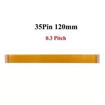 YuXi 0,3 мм Шаг 13 21 23 25 27 21 33 39 45 51 Pin FFC FPC Гибкий плоский кабель золотистый стандартный кабель