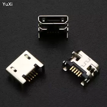 YUXI 10 шт./лот для TAB Archos 8,0 Xenon Micro Mini USB разъем для зарядки и синхронизации данных
